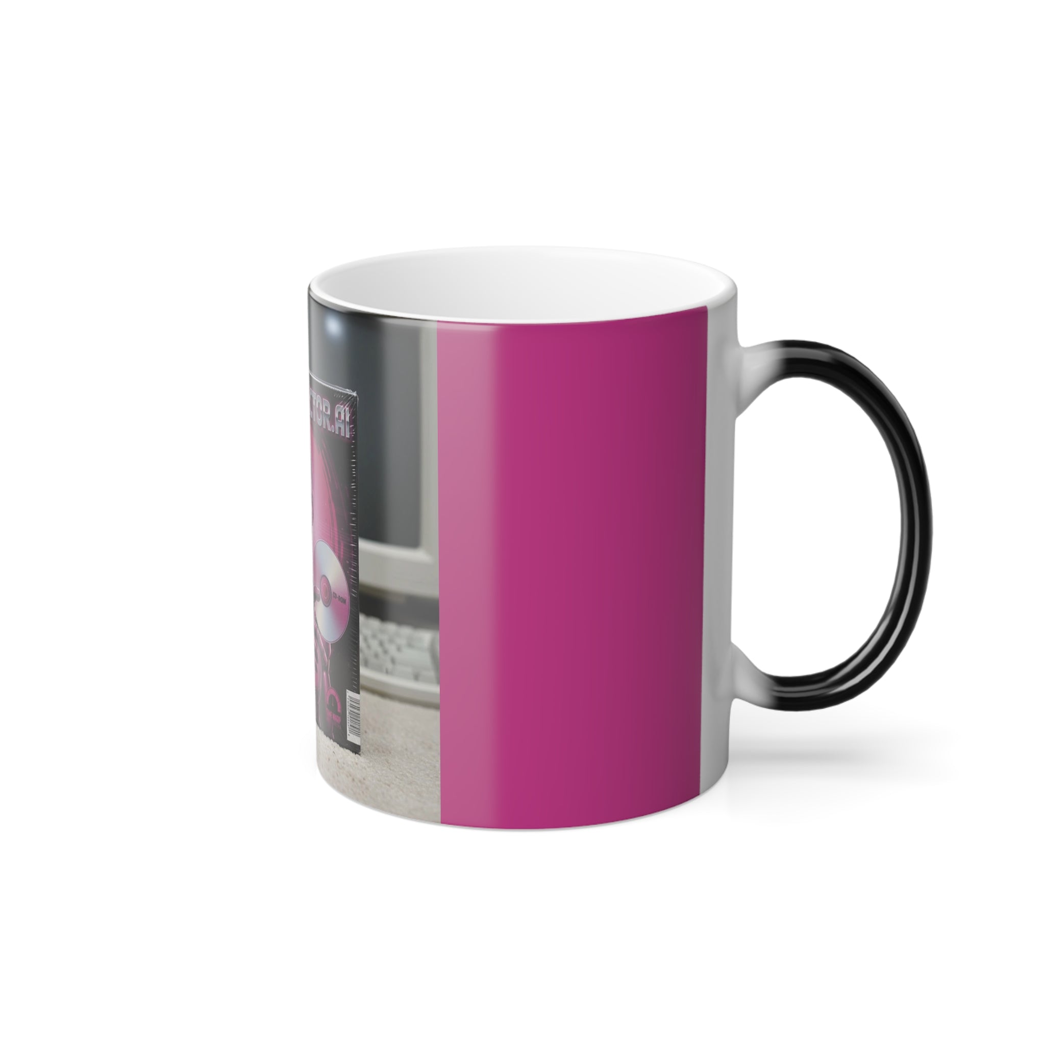 Color Morphing Mug with Retro Robot Design, Perfect for Tech Lovers, Gift for Birthdays, Unique Kitchen Decor, Fun Office Mug, Ideal [...]