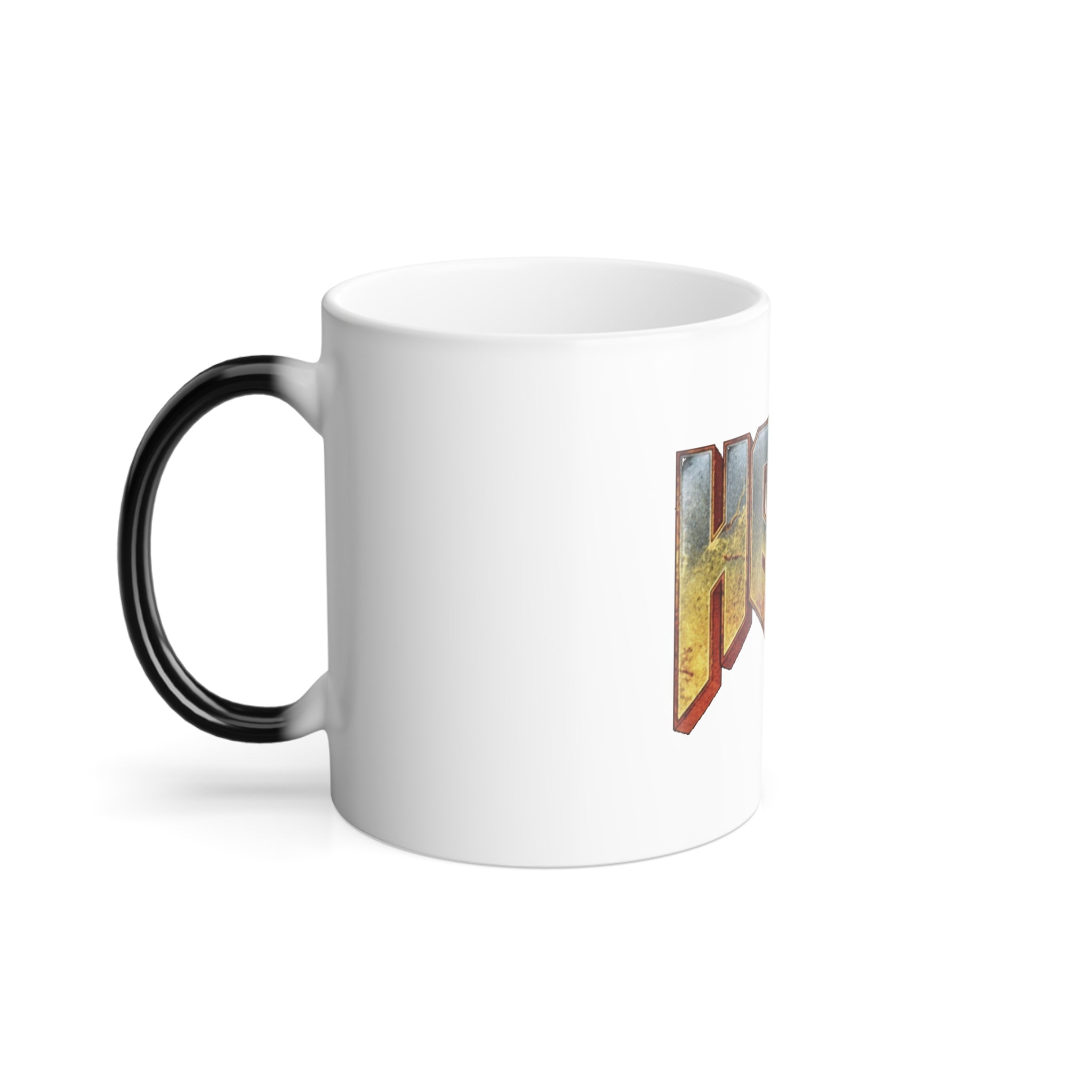 Color Changing Mug with 'HACK' Design - Perfect for Gift Giving, Coffee Lovers, Home Decor, Unique Drinkware, Personalized Mugs